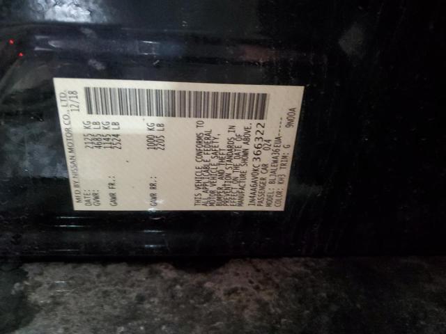 2019 NISSAN MAXIMA S #3285590296