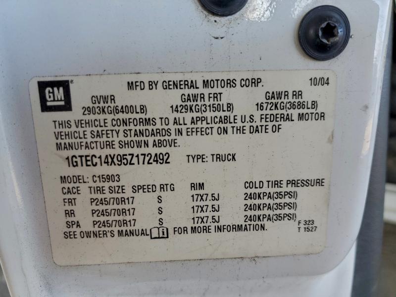 2005 GMC NEW SIERRA #3304499596