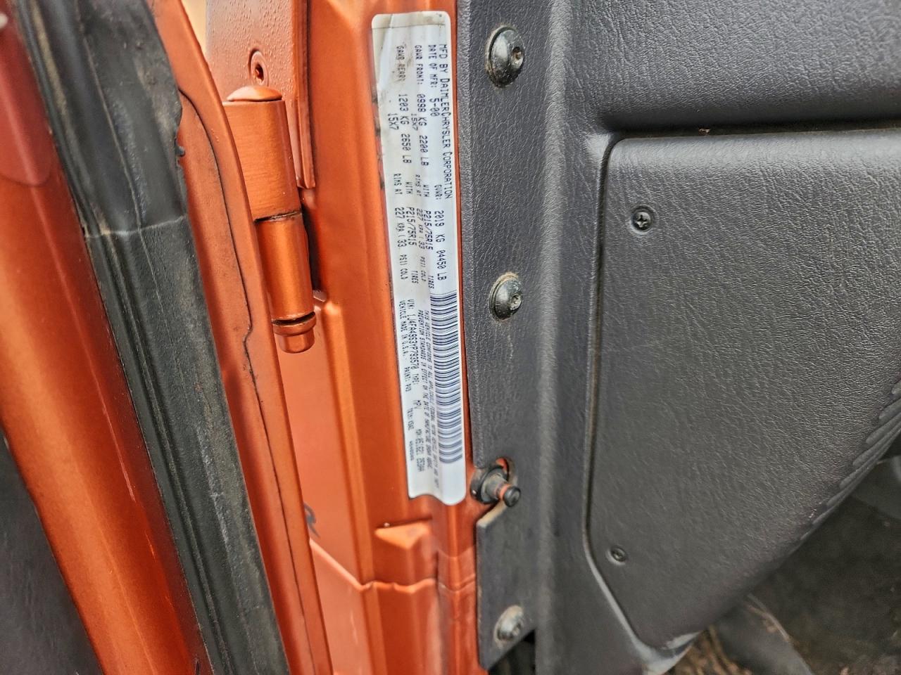 Lot #3301910458 2000 JEEP WRANGLER /