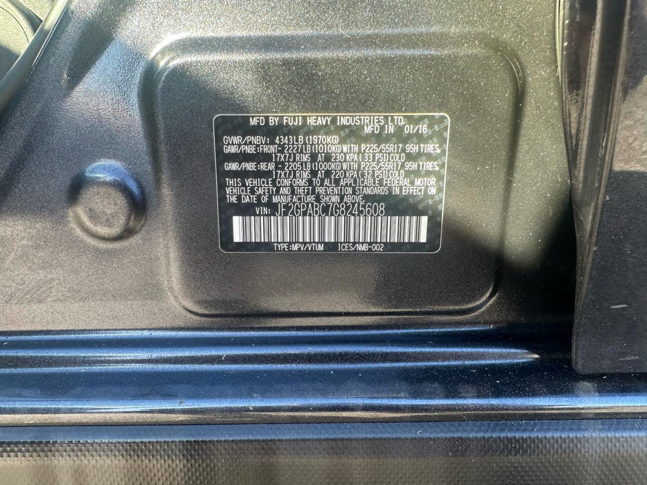 SUBARU CROSSTREK PREMIUM