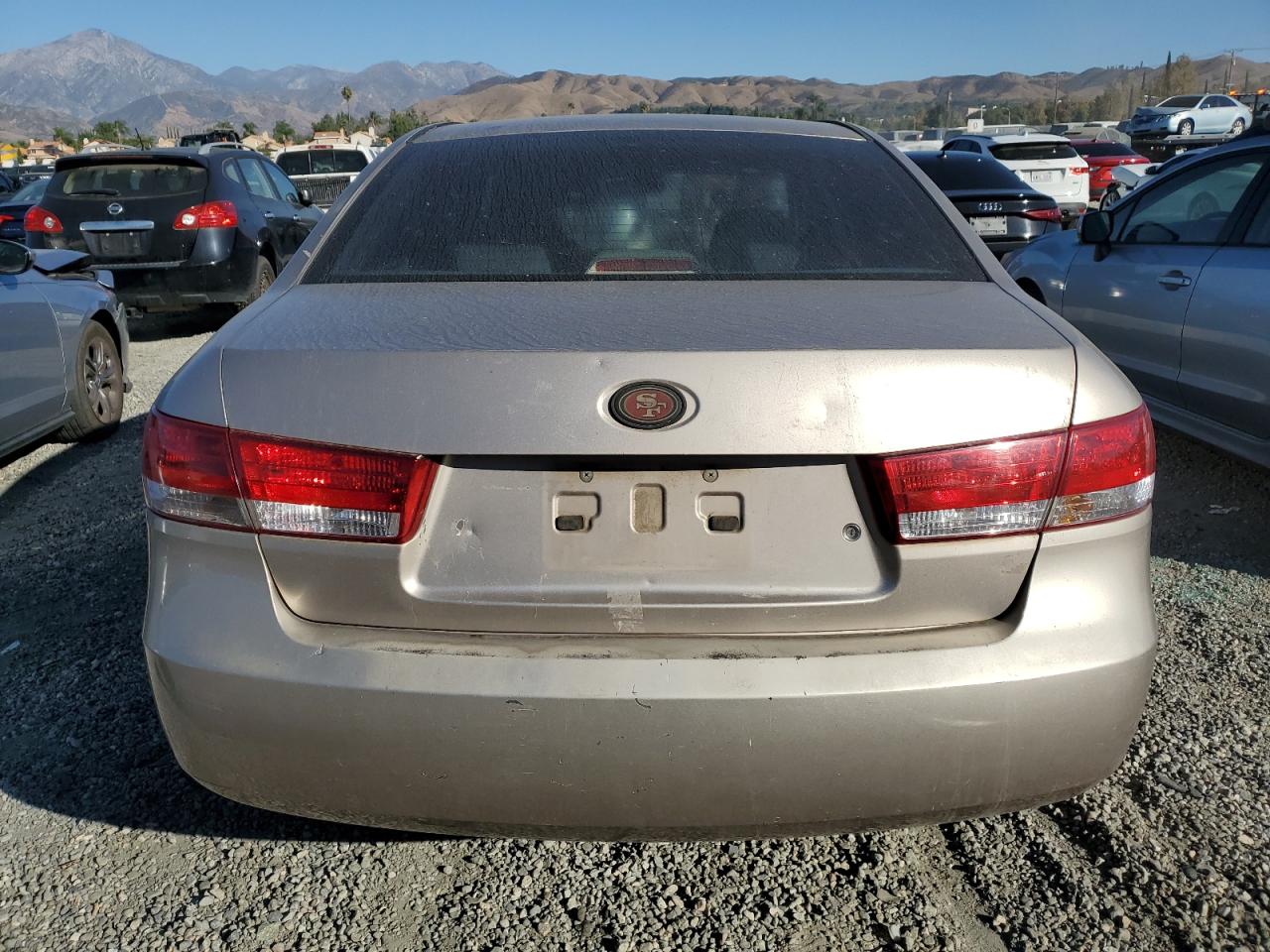 Lot #3309635083 2007 HYUNDAI SONATA GLS