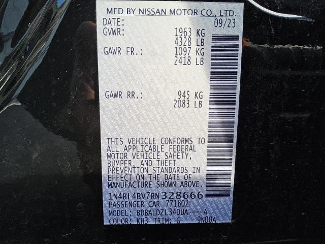 2024 NISSAN ALTIMA S - 1N4BL4BV7RN328666