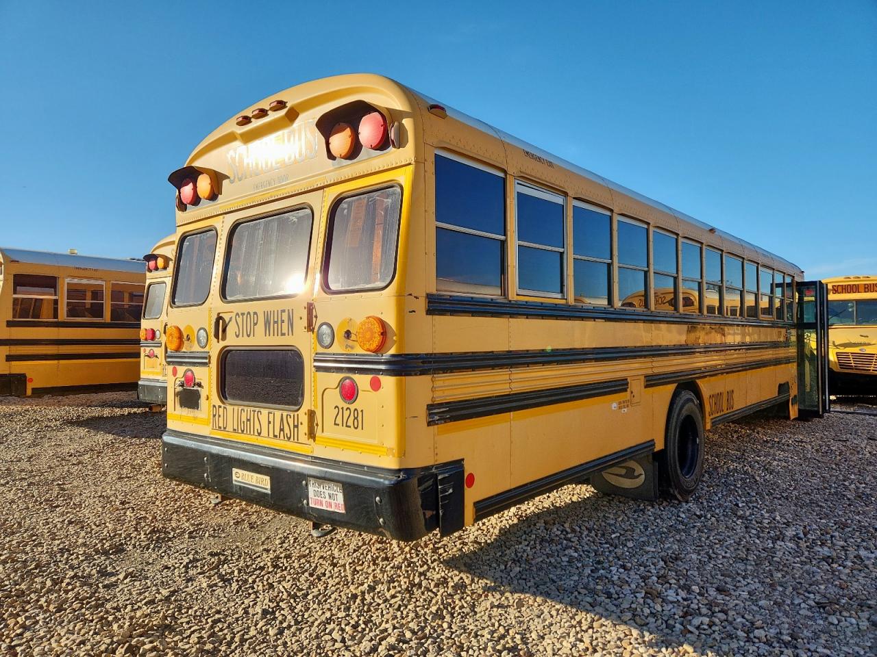Lot #3286644308 2012 BLUE BIRD SCHOOL BUS