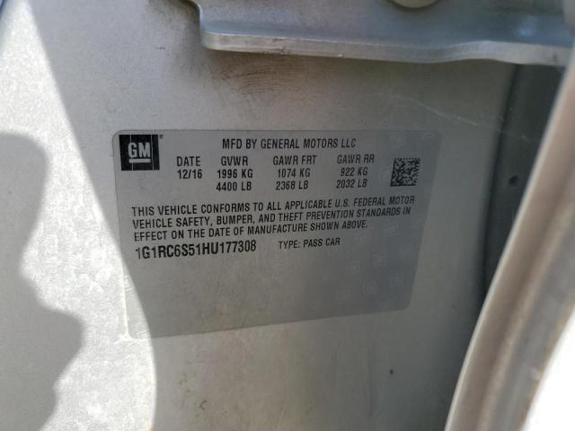 2017 CHEVROLET VOLT LT #3297956832