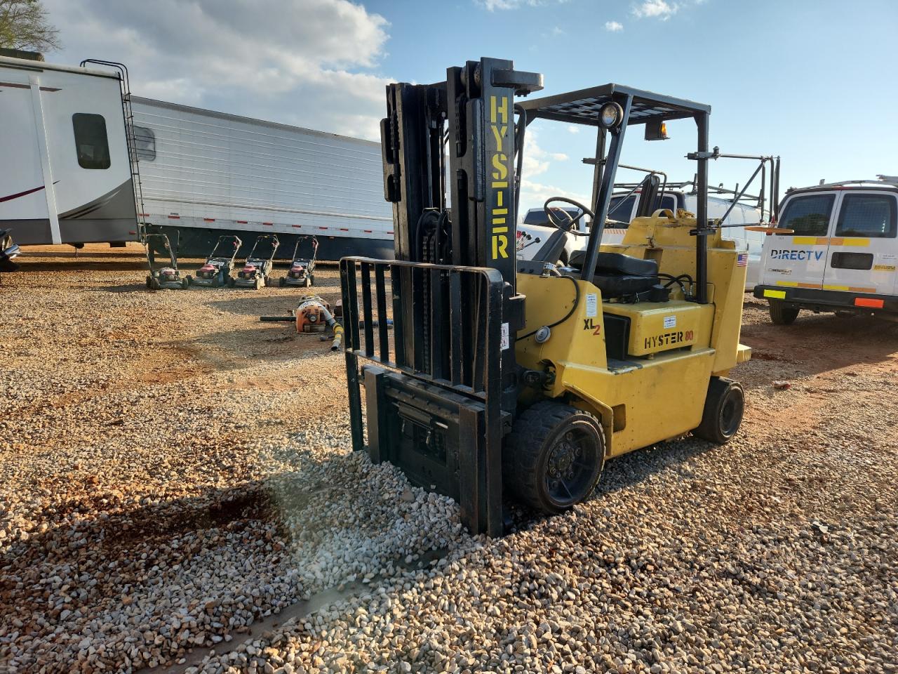 Lot #3284622321 2009 HYSTER FORKLIFT