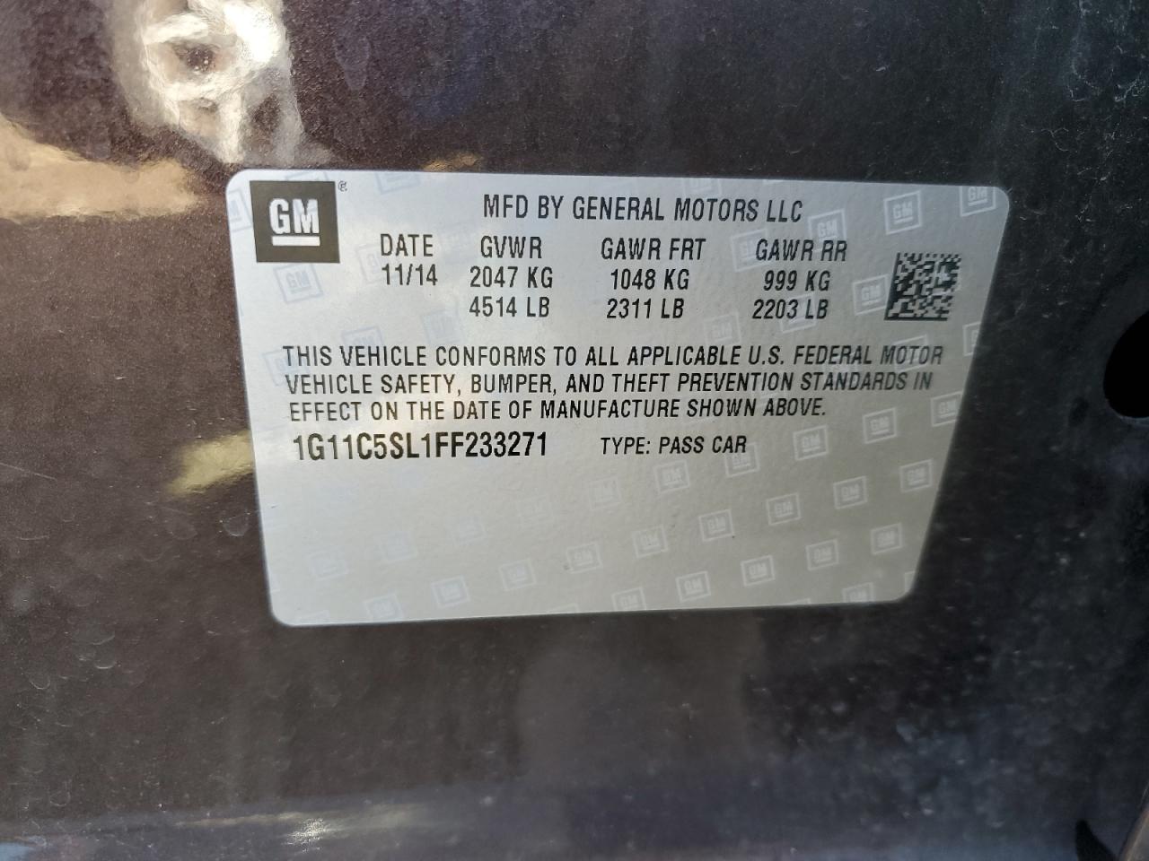 CHEVROLET MALIBU 1LT