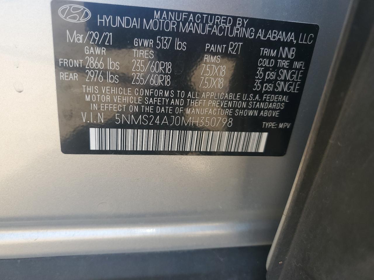 HYUNDAI SANTA FE SEL