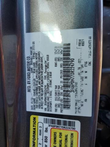 2013 FORD FUSION SE #3309579552