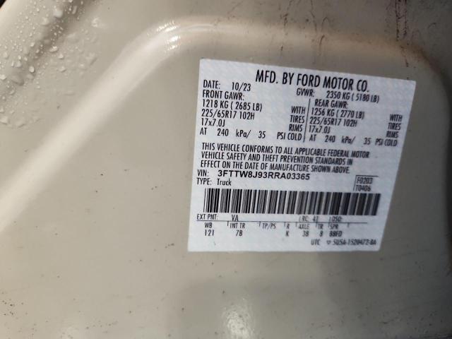 2024 FORD MAVERICK X - 3FTTW8J93RRA03365