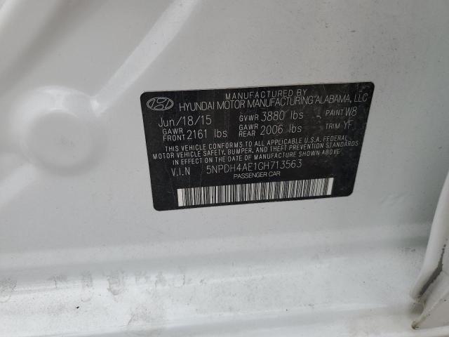 2016 HYUNDAI ELANTRA SE - 5NPDH4AE1GH713563