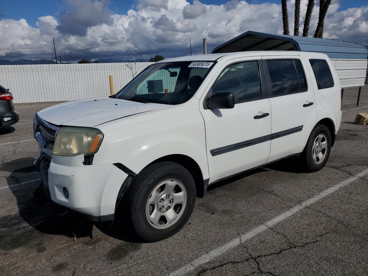 Lot #3311476232 2010 HONDA PILOT LX