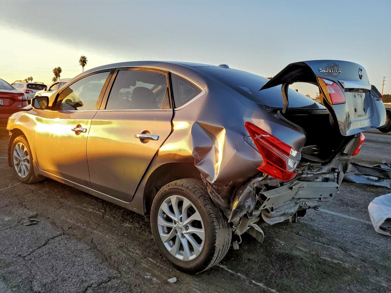 Lot #3316061260 2019 NISSAN SENTRA S