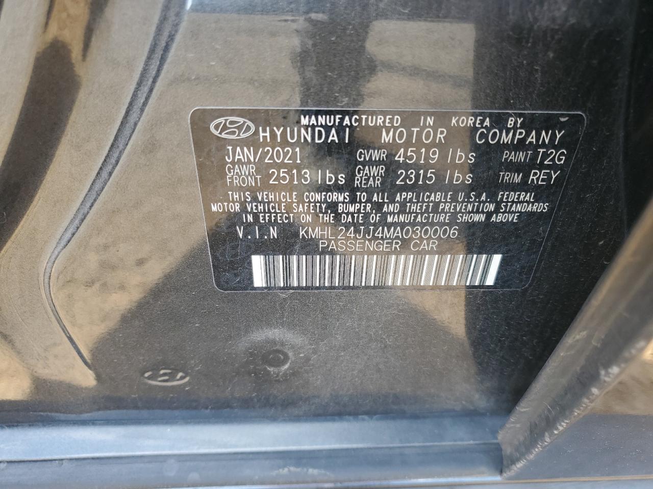 HYUNDAI SONATA HYBRID