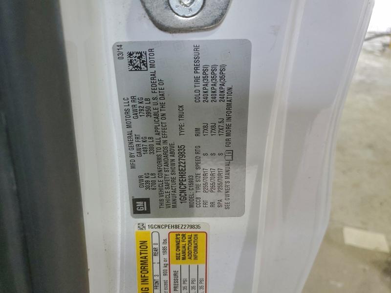 2014 CHEVROLET SILVERADO #3301820410