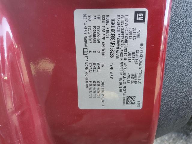 2010 GMC YUKON SLT #3292462676