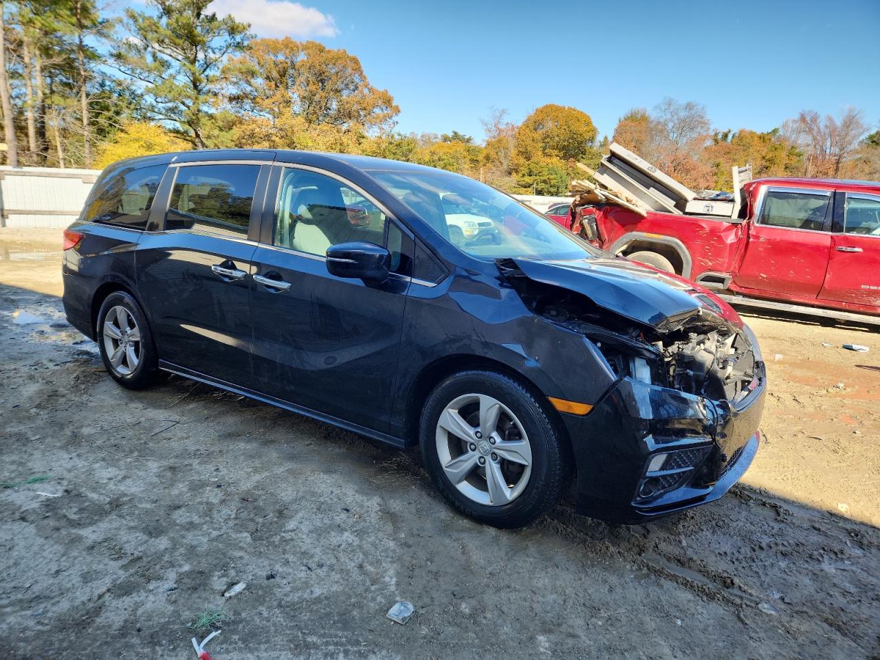 Lot #3291404172 2020 HONDA ODYSSEY EX