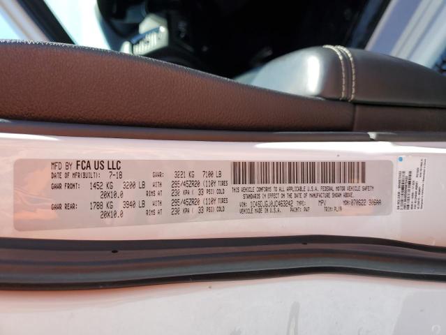 2018 DODGE DURANGO SR - 1C4SDJGJ0JC463242