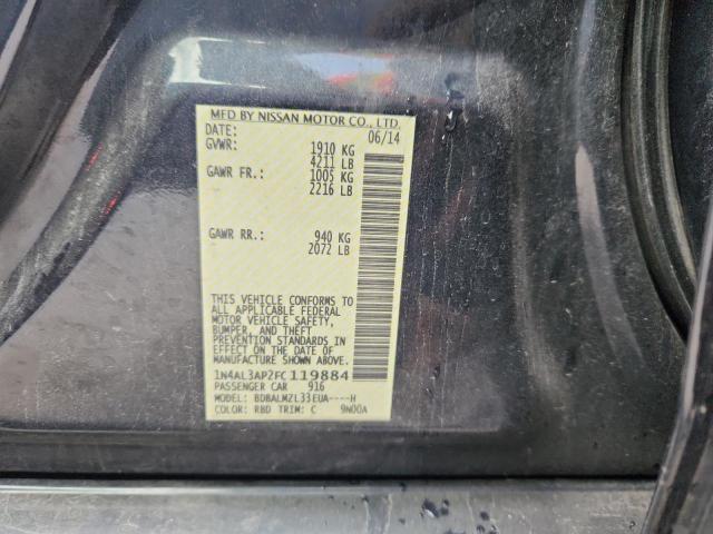 2015 NISSAN ALTIMA 2.5 - 1N4AL3AP2FC119884