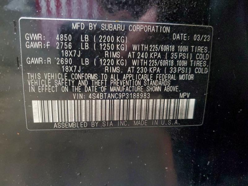 2023 SUBARU OUTBACK LI #3305421460