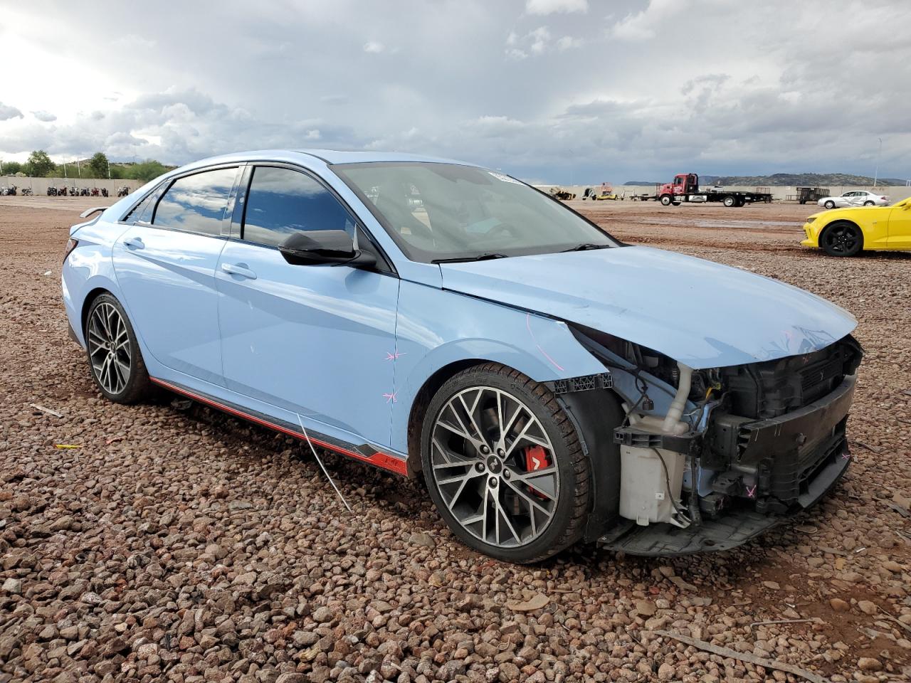 Lot #3302013074 2022 HYUNDAI ELANTRA N