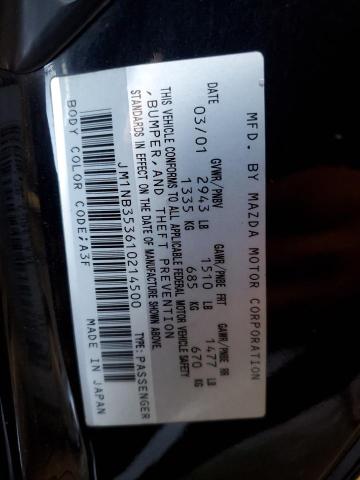 2001 MAZDA MX-5 MIATA #3309604564