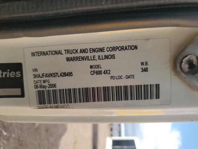 2007 INTERNATIONAL CF 600 #3294109946