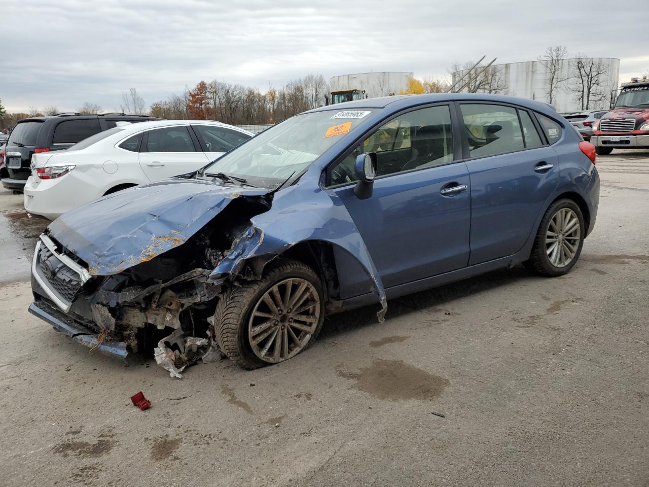 Lot #3302647128 2013 SUBARU IMPREZA LI