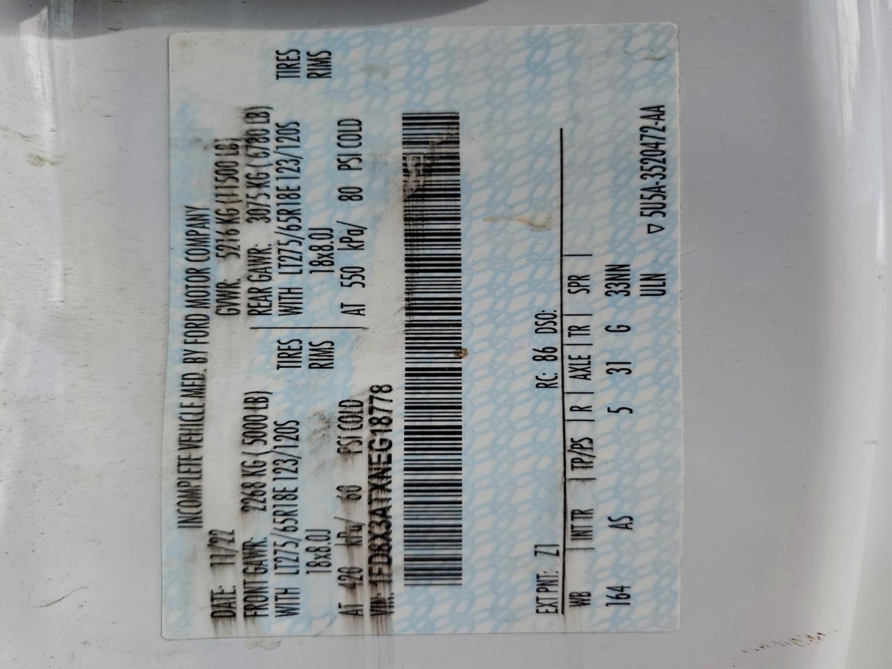 FORD F-350 SUPER DUTY