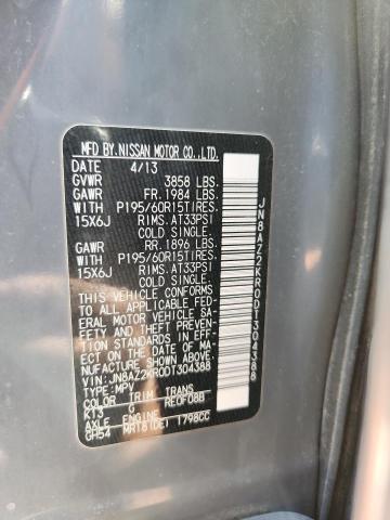 2013 NISSAN CUBE S #3311825185