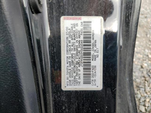 2000 TOYOTA MR2 SPYDER #3303555029