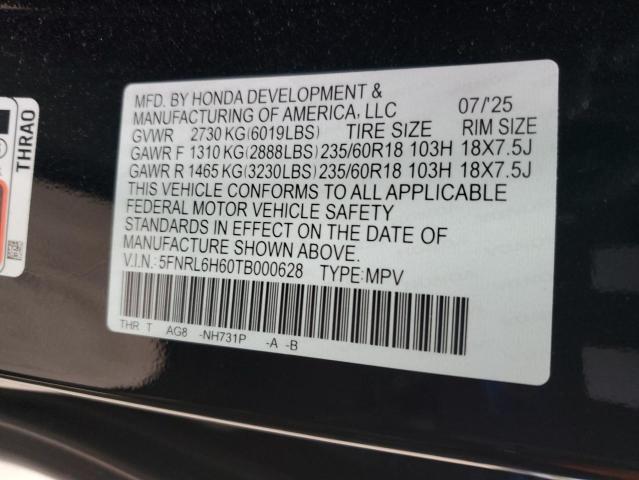 2026 HONDA ODYSSEY EX #3310484044