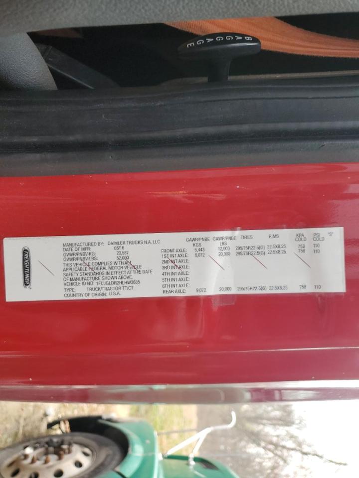 Lot #3293358440 2017 FREIGHTLINER CASCADIA 1