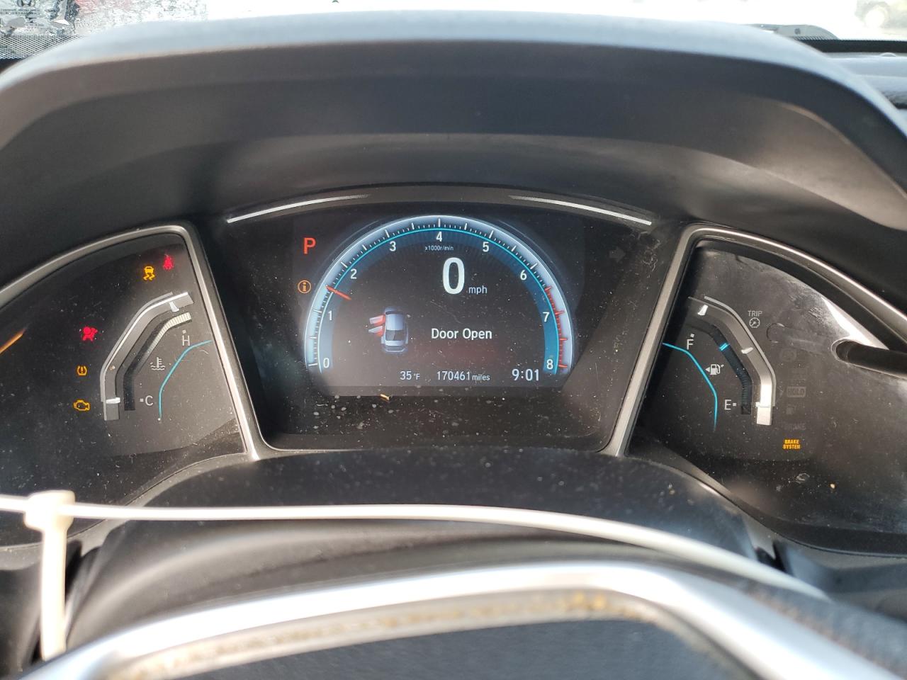 Lot #3315727356 2016 HONDA CIVIC EX