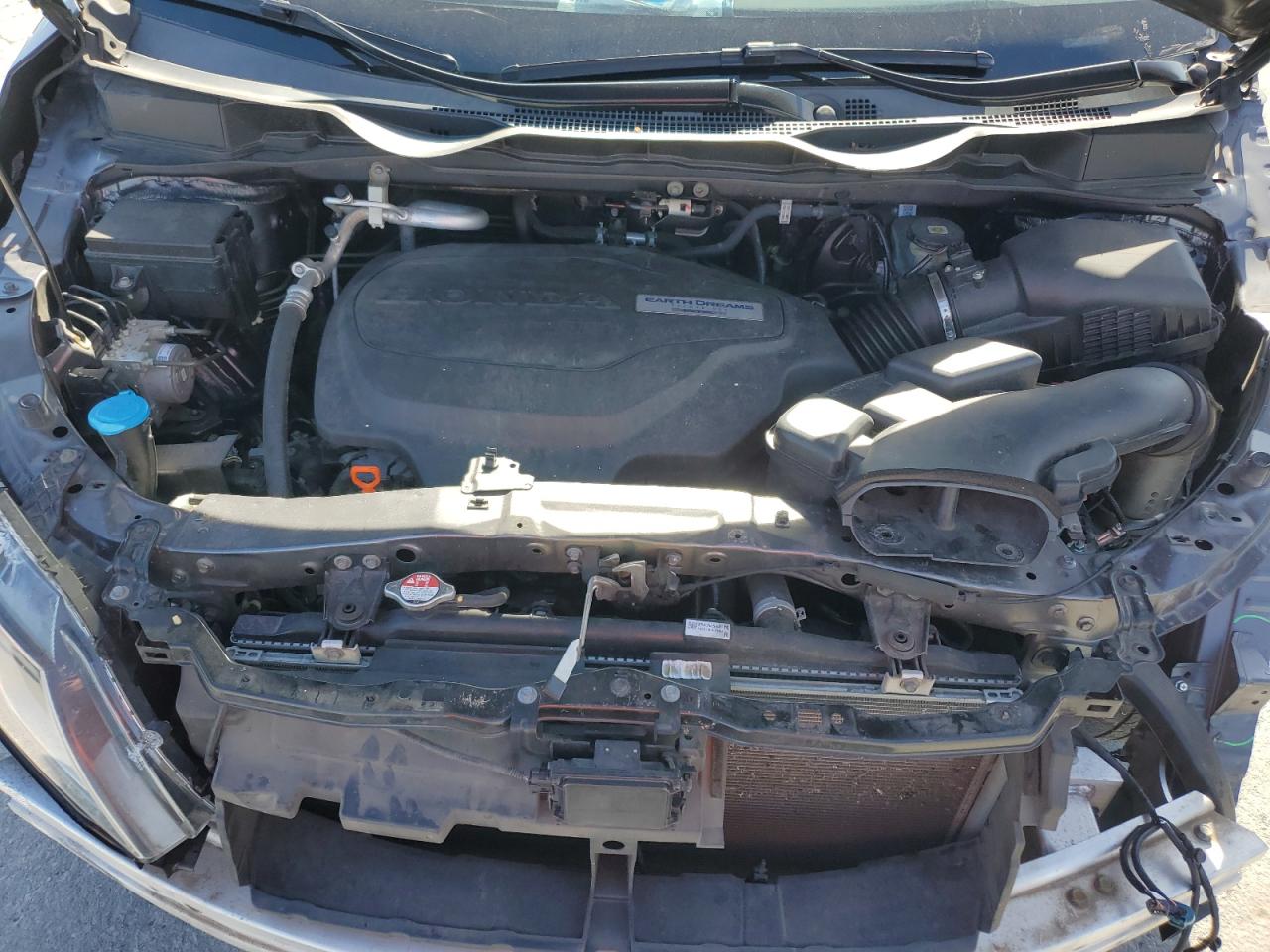 Lot #3309535581 2018 HONDA ODYSSEY EX