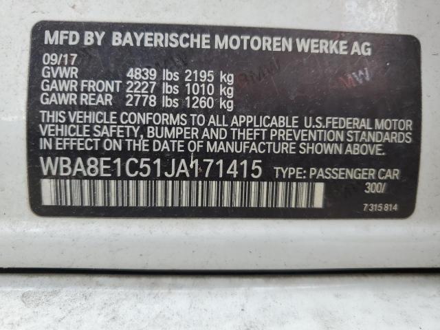 2018 BMW 330E #3296251469