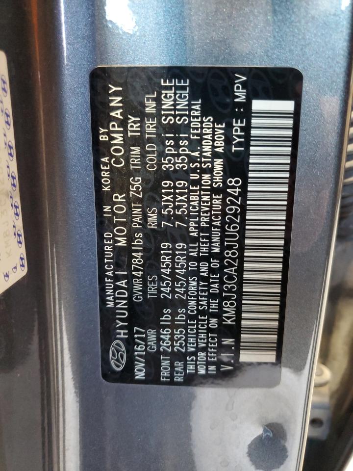 Lot #3308271198 2018 HYUNDAI TUCSON VAL