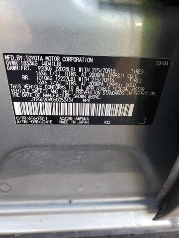 2005 TOYOTA RAV4 #3296932880