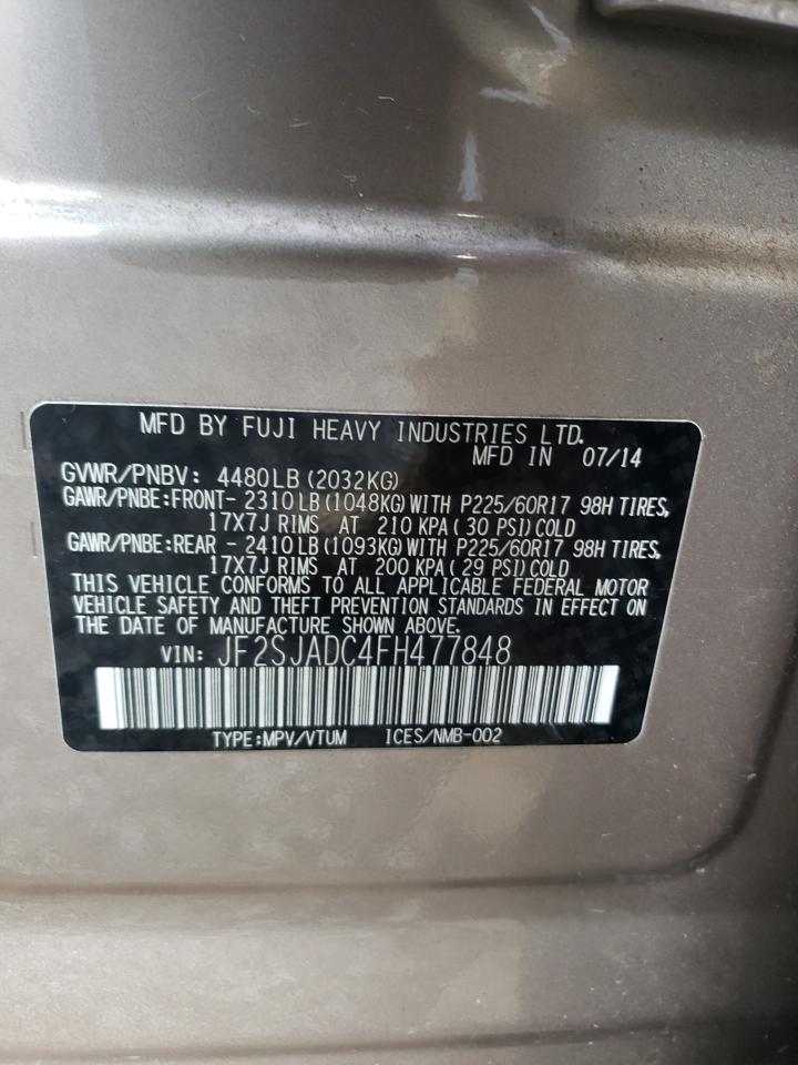 SUBARU FORESTER 2.5I PREMIUM