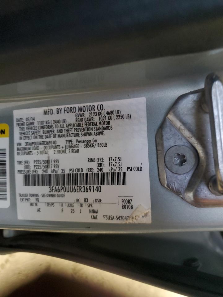 FORD FUSION S HYBRID