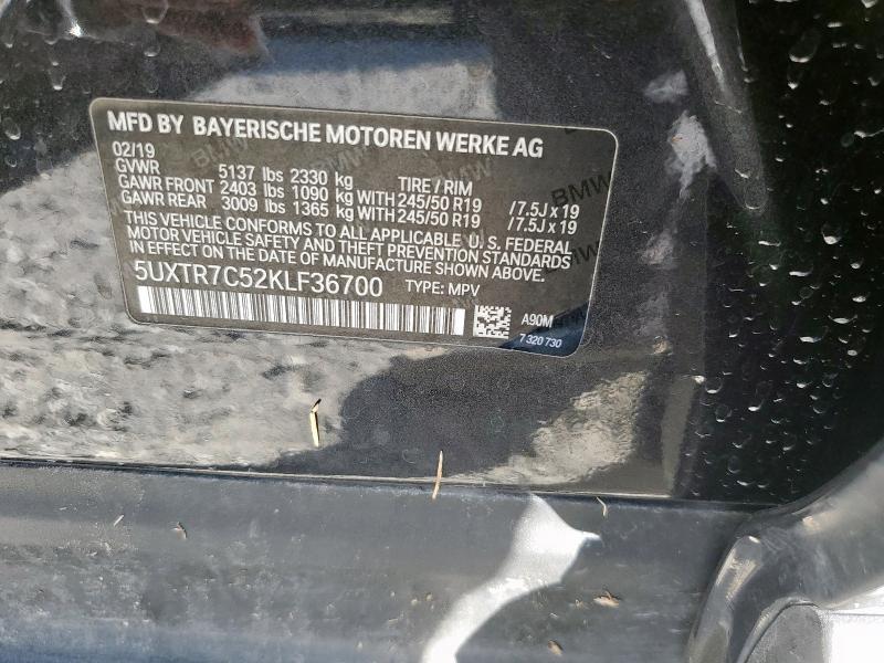 2019 BMW X3 SDRIVE3 #3287658018