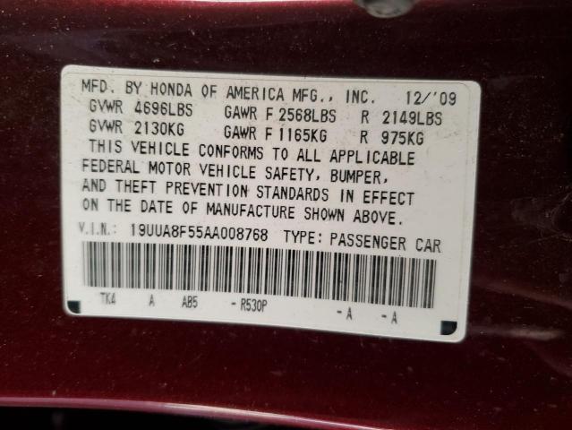 2010 ACURA TL #3309604559