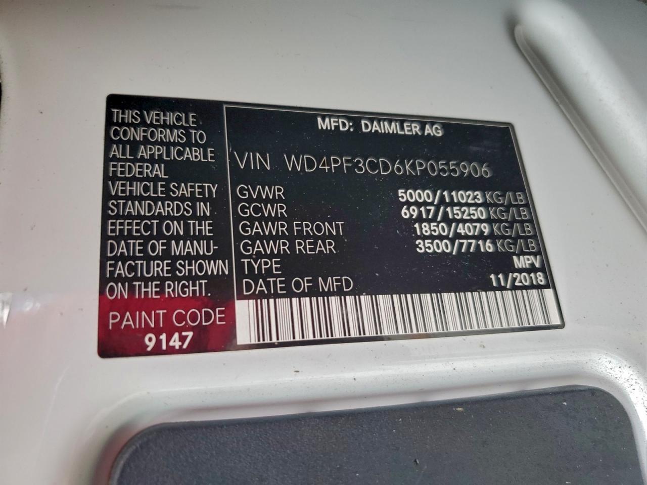 MERCEDES-BENZ SPRINTER 3500/4500