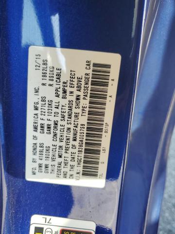 2016 HONDA ACCORD LX- #3292518678