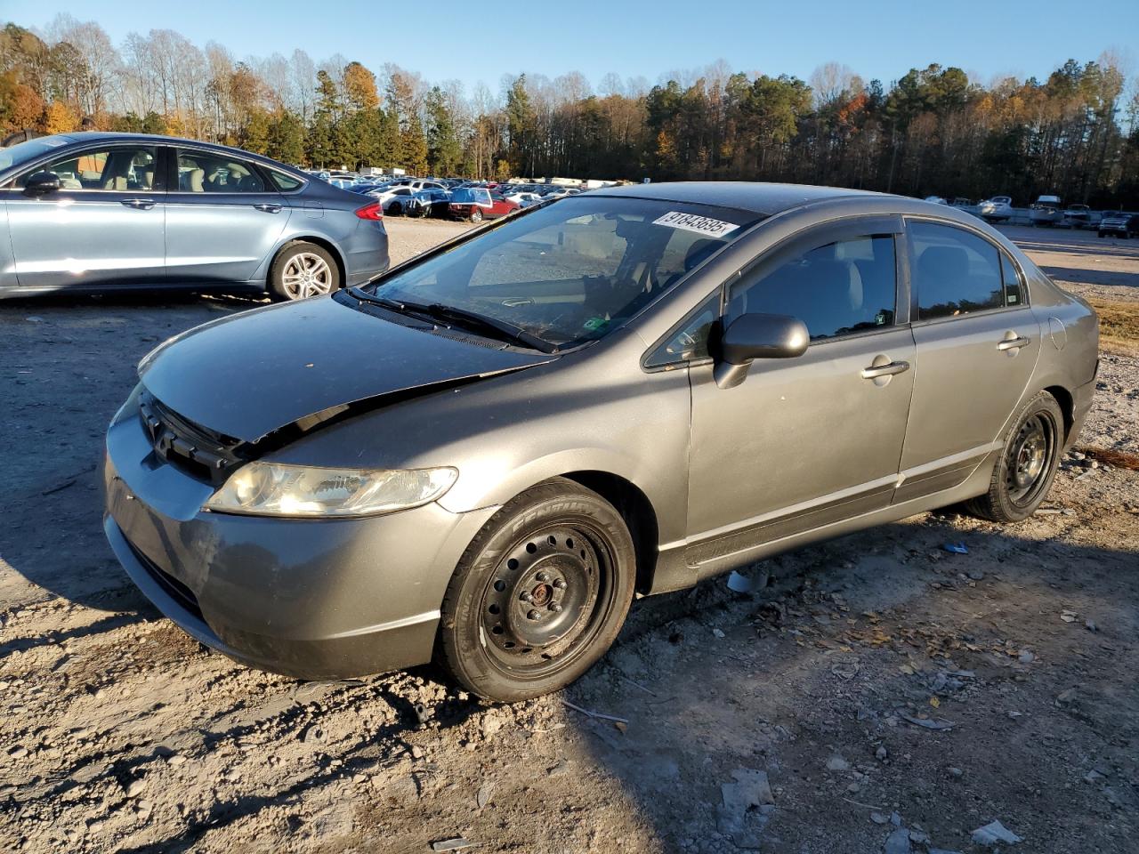 Lot #3290098266 2007 HONDA CIVIC LX