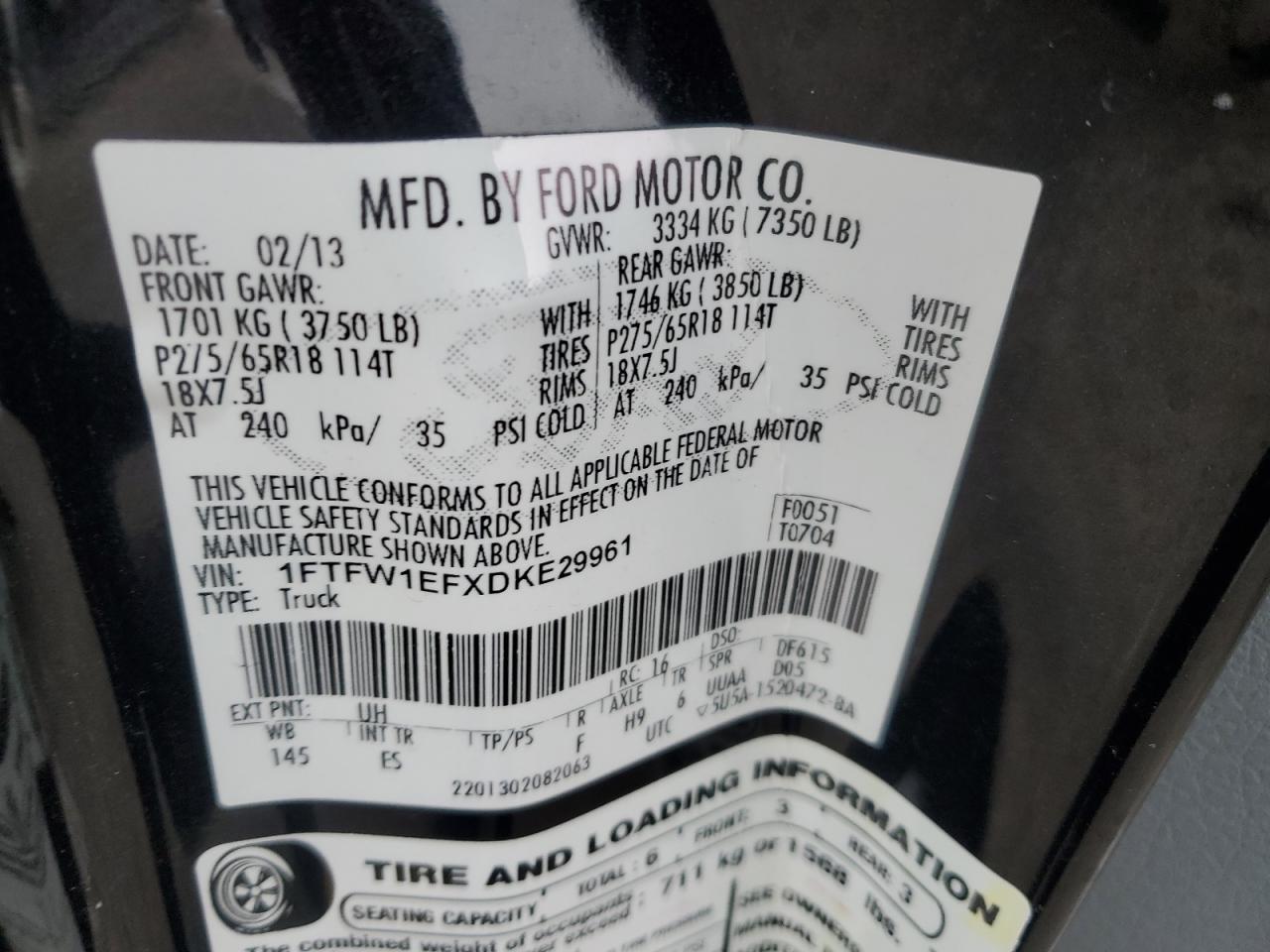 FORD F-150 SUPERCREW