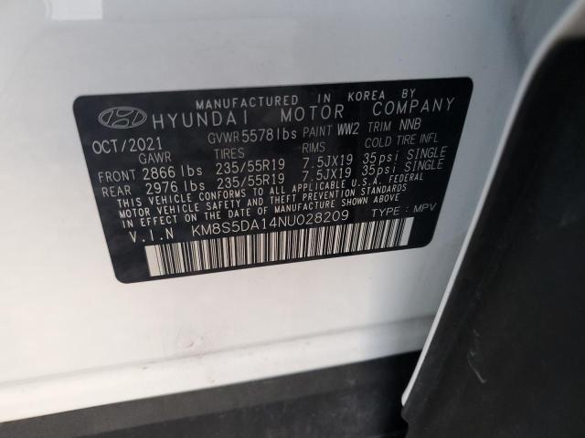 2022 HYUNDAI SANTA FE L - KM8S5DA14NU028209