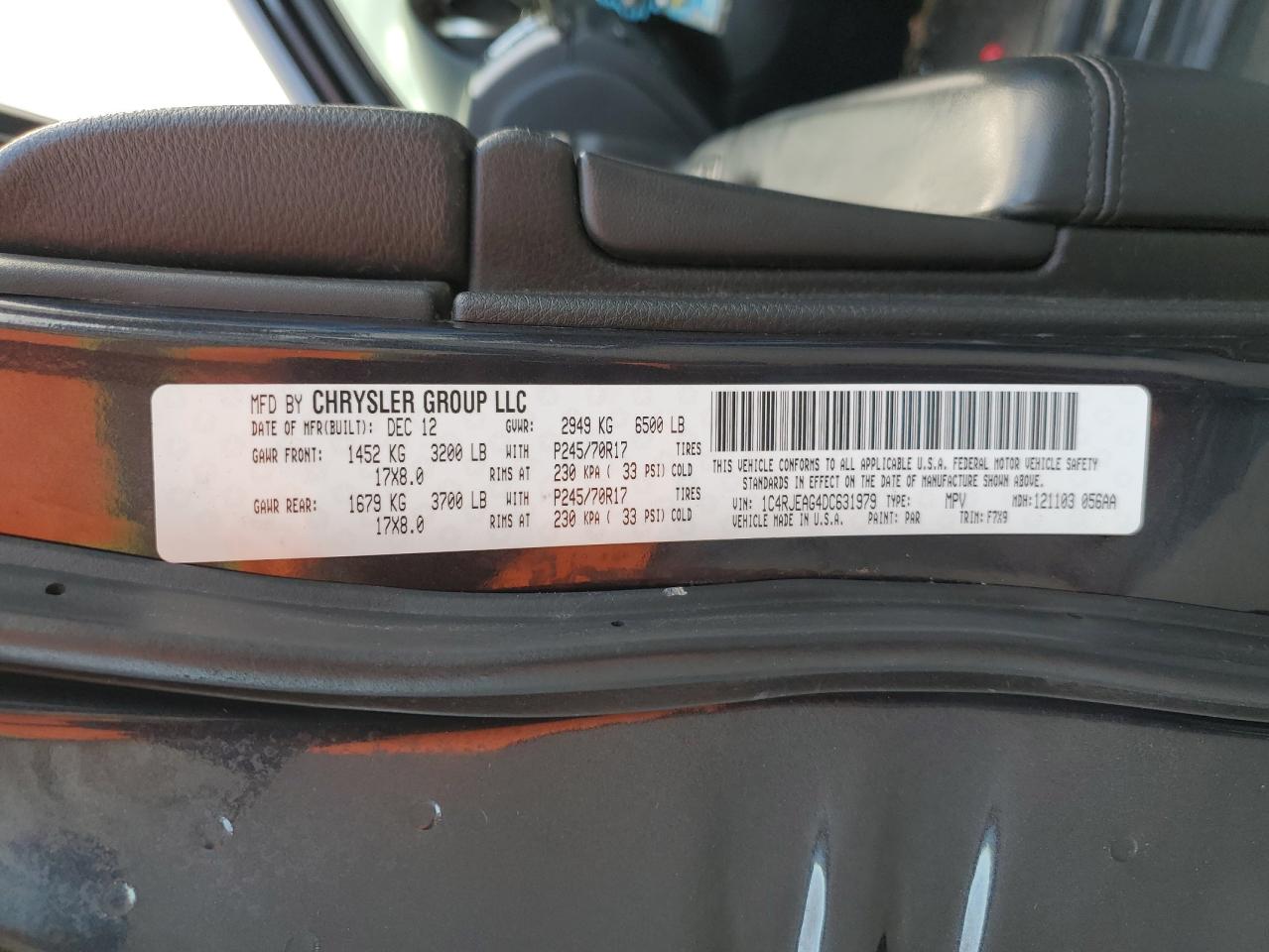 JEEP GRAND CHEROKEE LAREDO