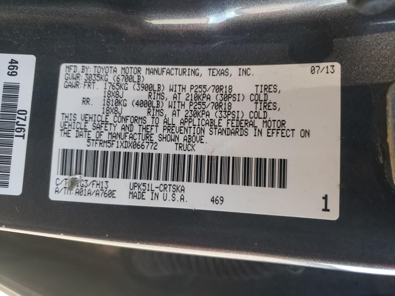 TOYOTA TUNDRA DOUBLE CAB SR5