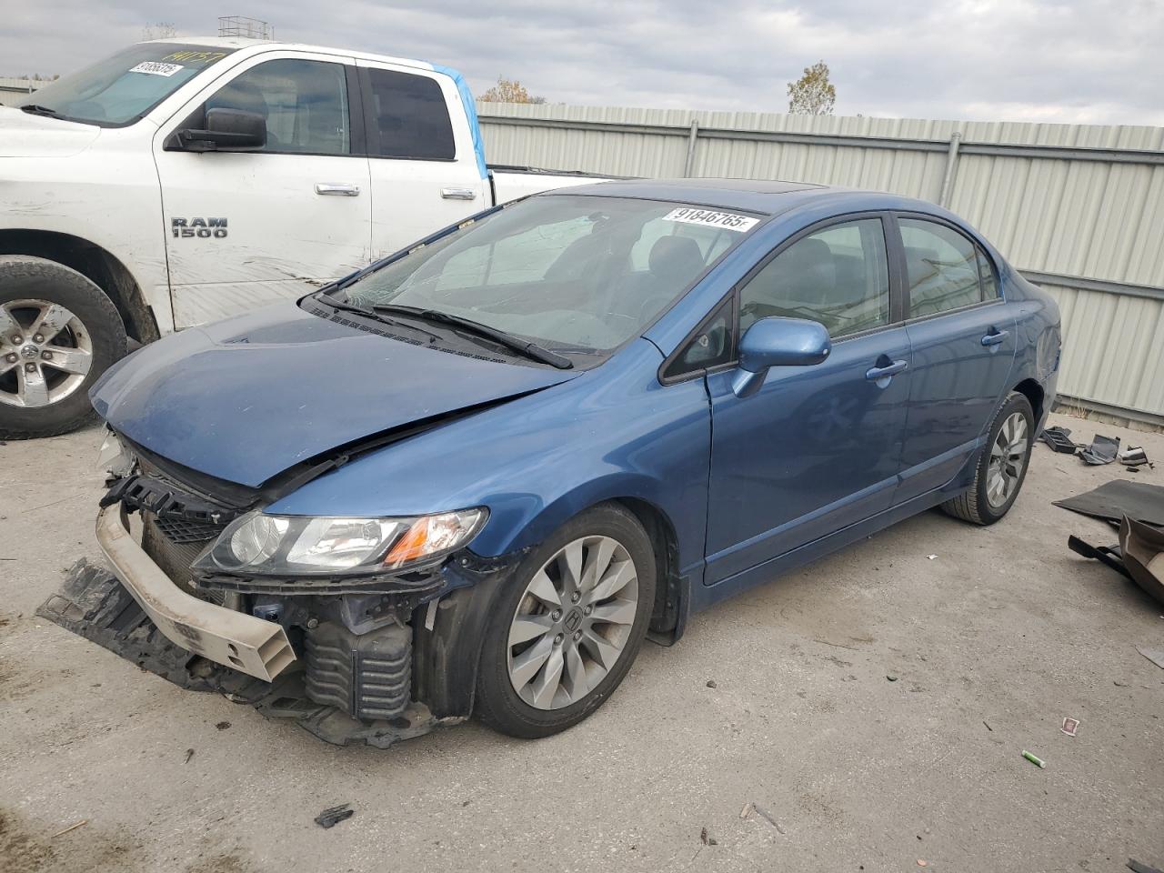 Lot #3292429564 2011 HONDA CIVIC EX