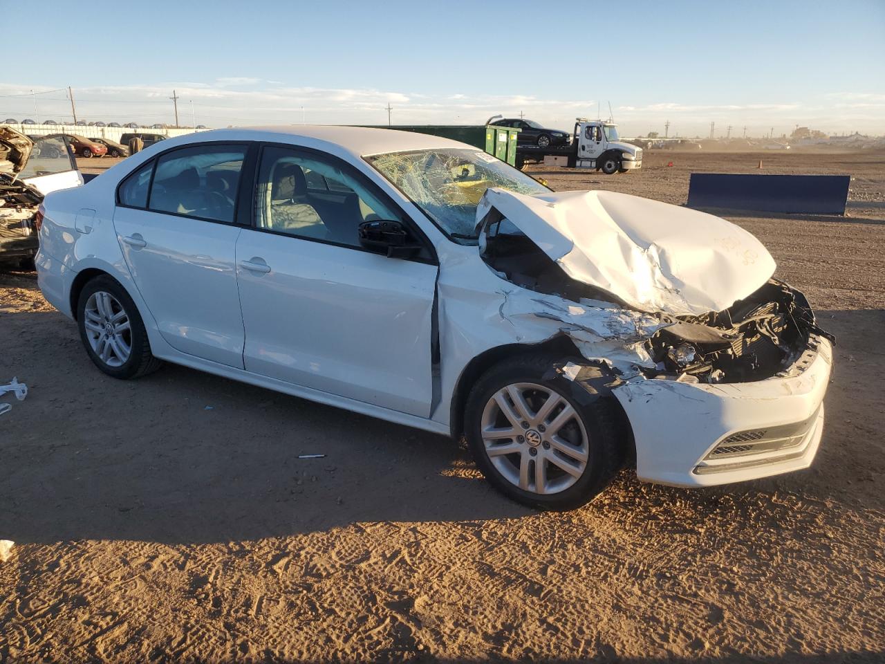 Lot #3318243866 2018 VOLKSWAGEN JETTA S